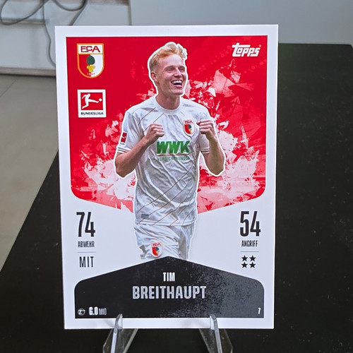 Topps tim breithaupt - breithaupt, fc