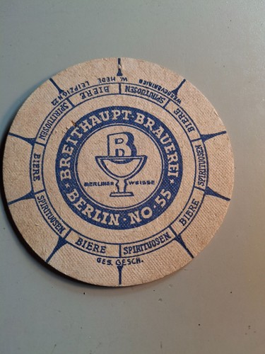 Alter bierdeckel ddr - bierdeckel, brauerei