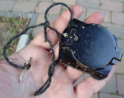 Original bakelit kompass - original, wh