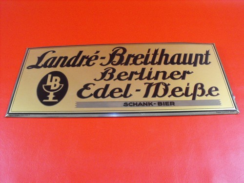 Altes originales schild - originales,